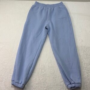 Comfrt Collection Pastel Edit Light Blue Sweatpants Joggers Womens Size Medium